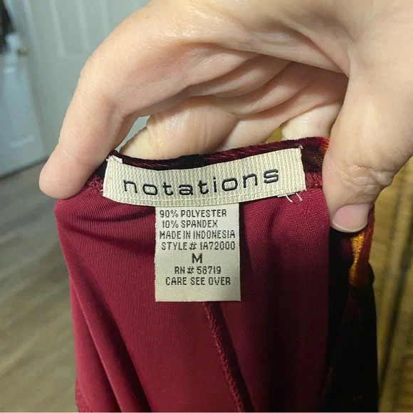 Vintage velvet floral Skirt Phoebe Buffet Y2K - Picture 6 of 6